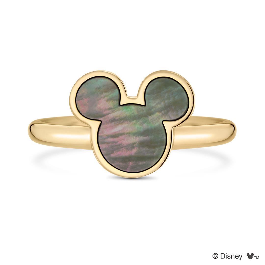 Mickey Mouse/Mother of Pearl-Black