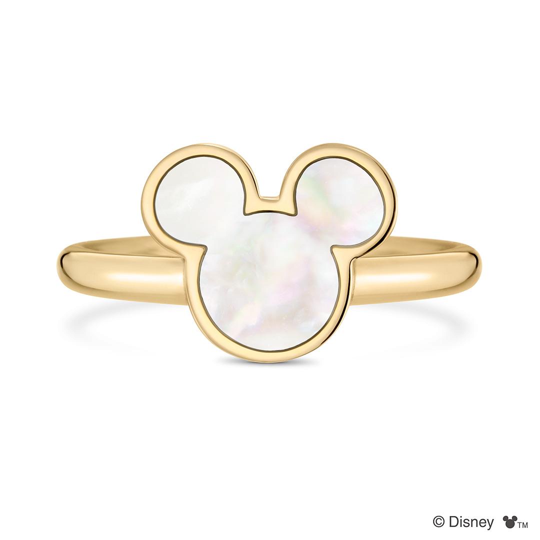 Mickey Mouse/Mother of Pearl-White