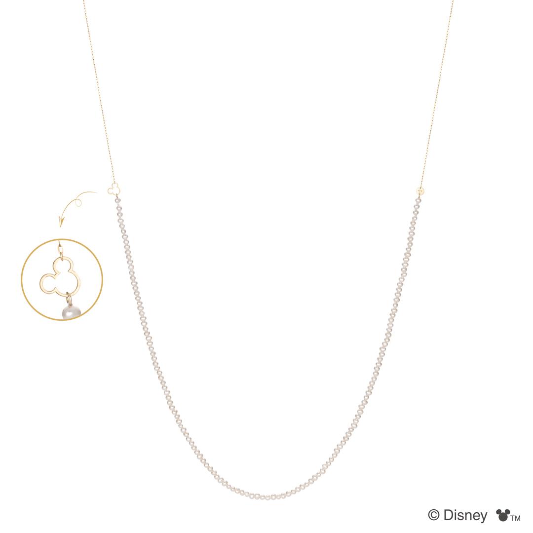 Mickey Mouse - Pearl Chain Necklace