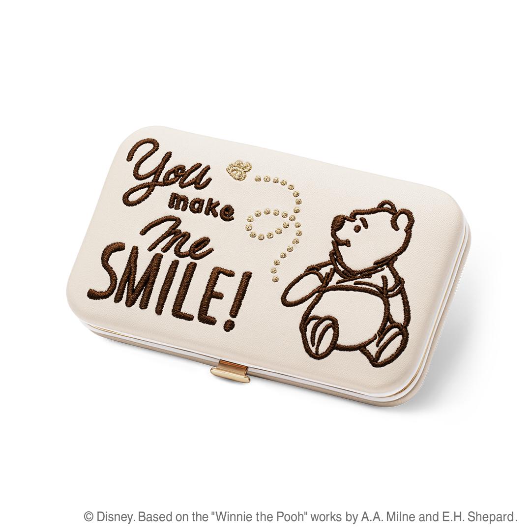Winnie the Pooh-Travel Jewelry Case-Cream