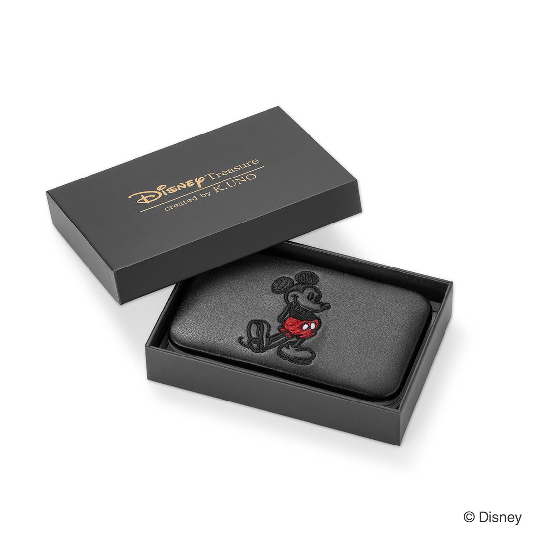 Mickey Mouse / Travel Jewelry Case -Black-