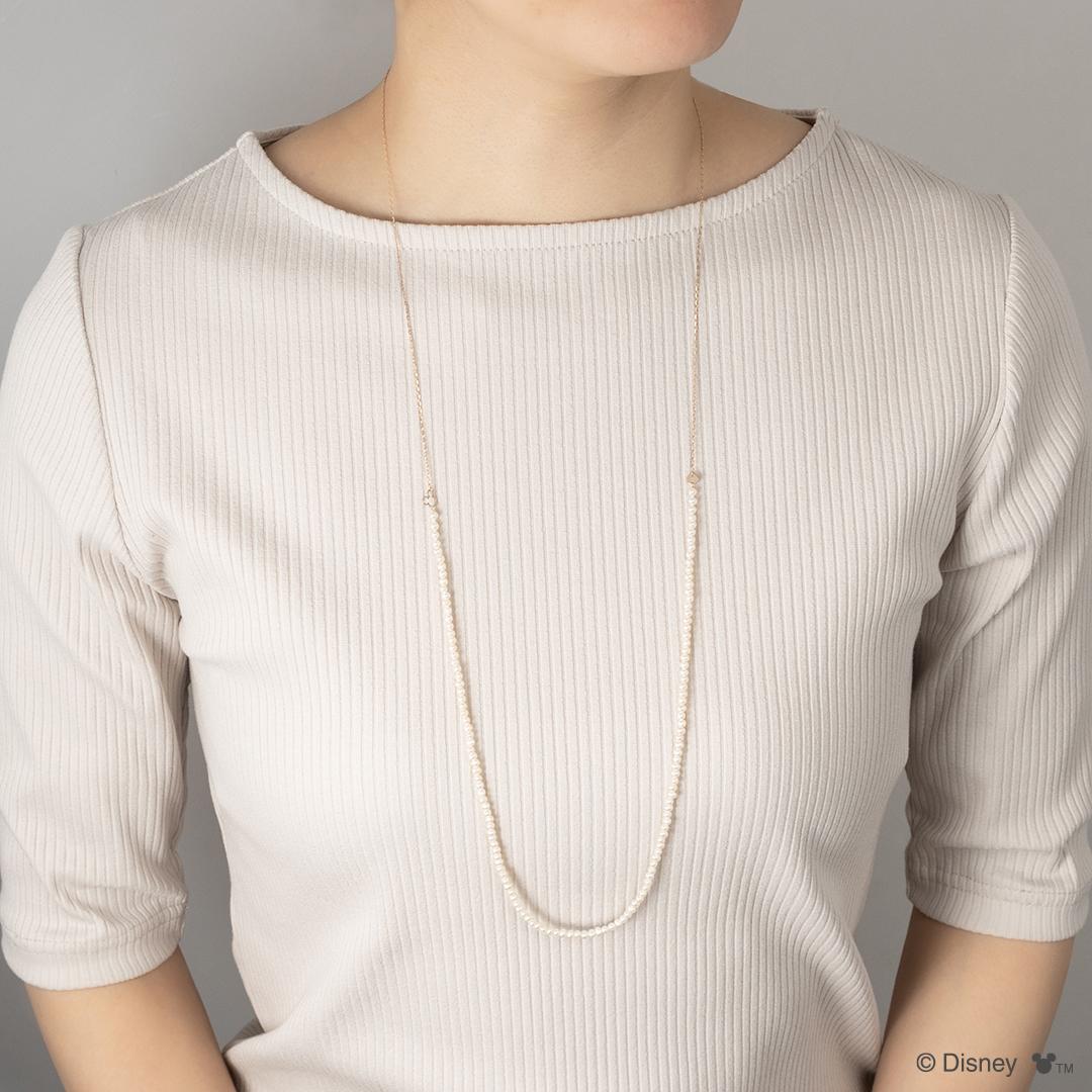 Mickey Mouse - Pearl Chain Necklace
