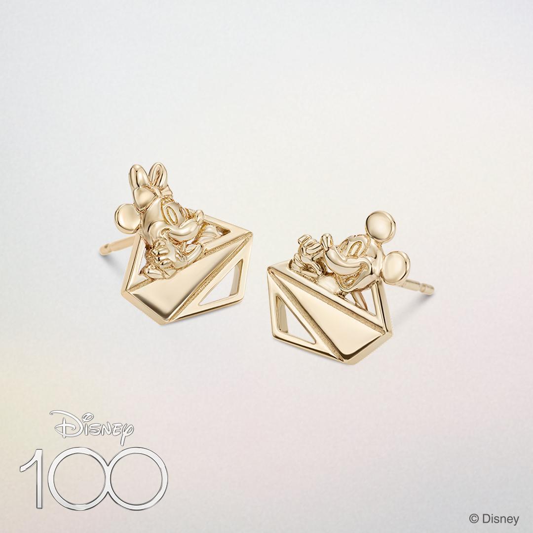 Disney100 limited Earrings-Mickey＆Minnie