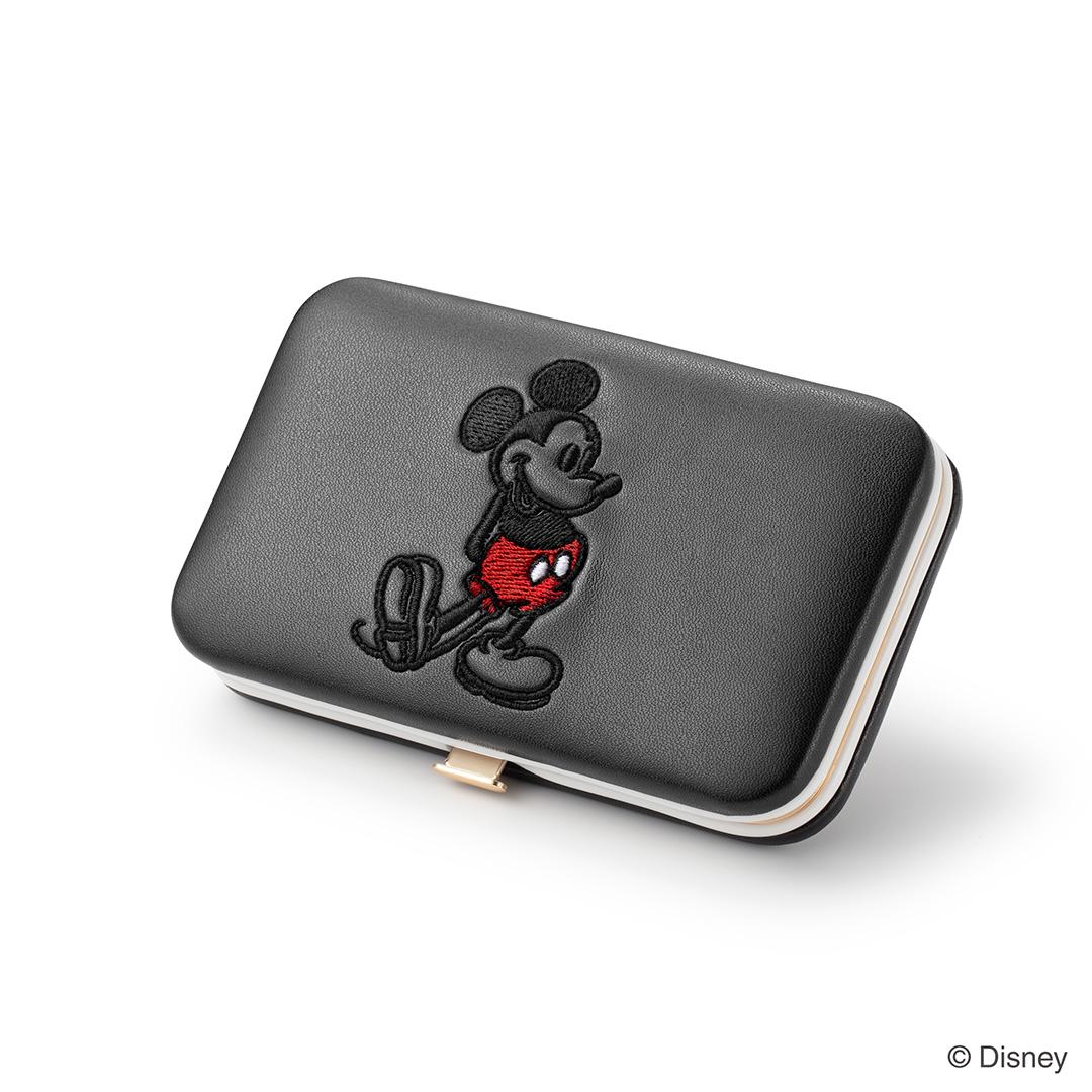 Mickey Mouse / Travel Jewelry Case -Black-