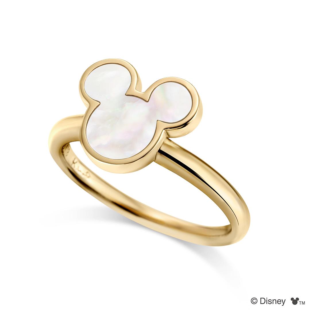 Mickey Mouse/Mother of Pearl-White